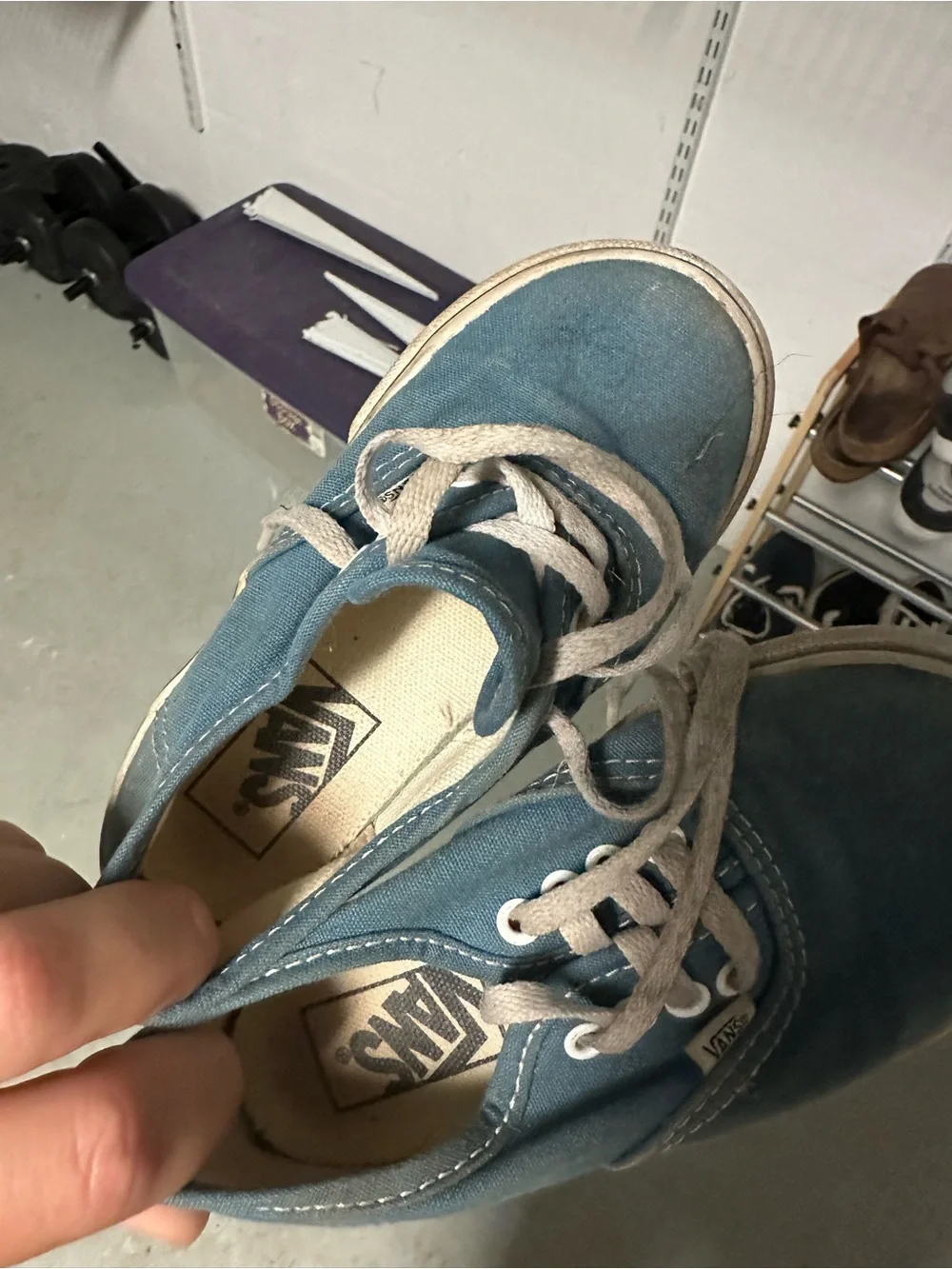 Vans Kids Canvas Lace-Up Sneakers
